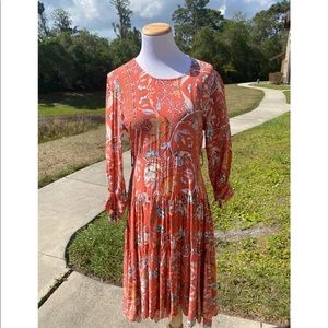 Floral Long sleeve Dress